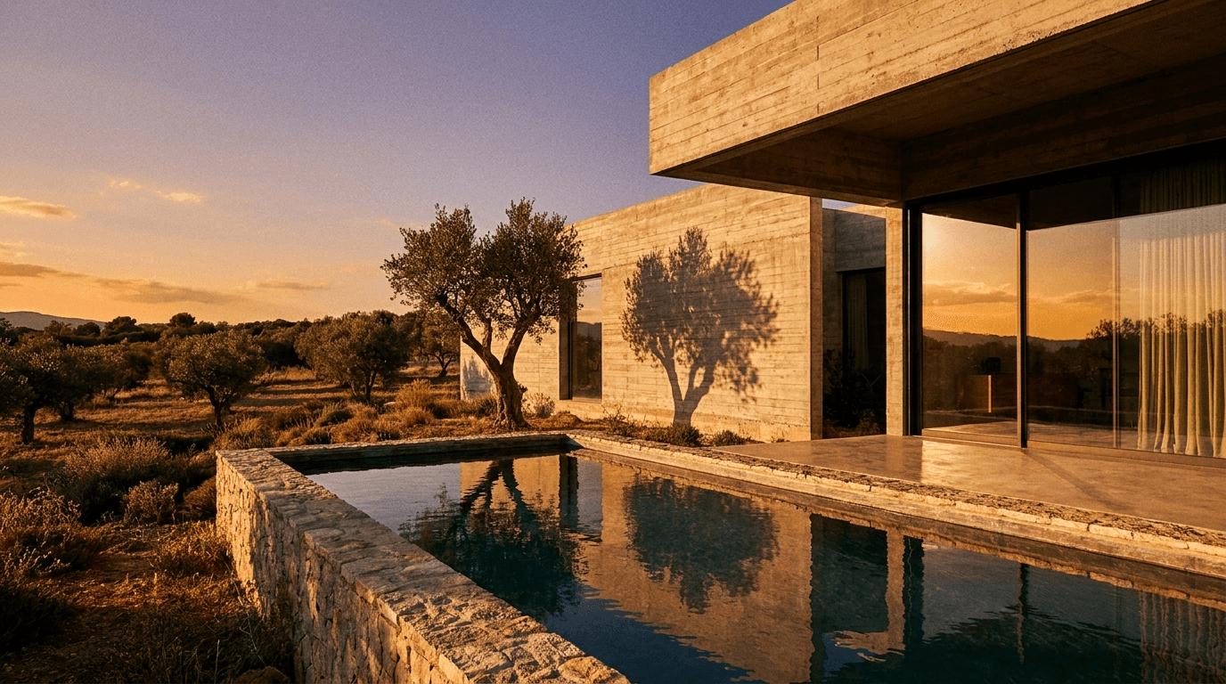 Telos Architectes — An architect's portfolio that closes commissions.